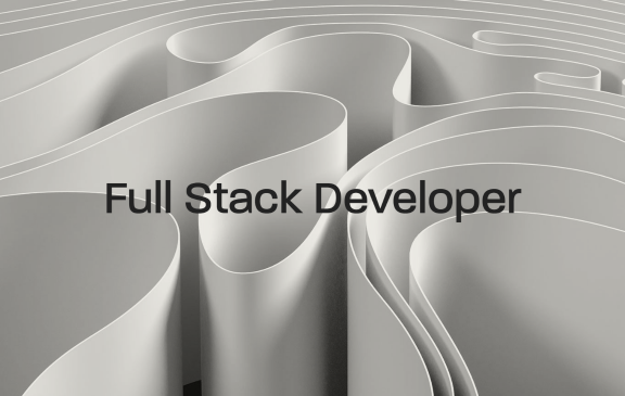 job opening Full Stack Developer